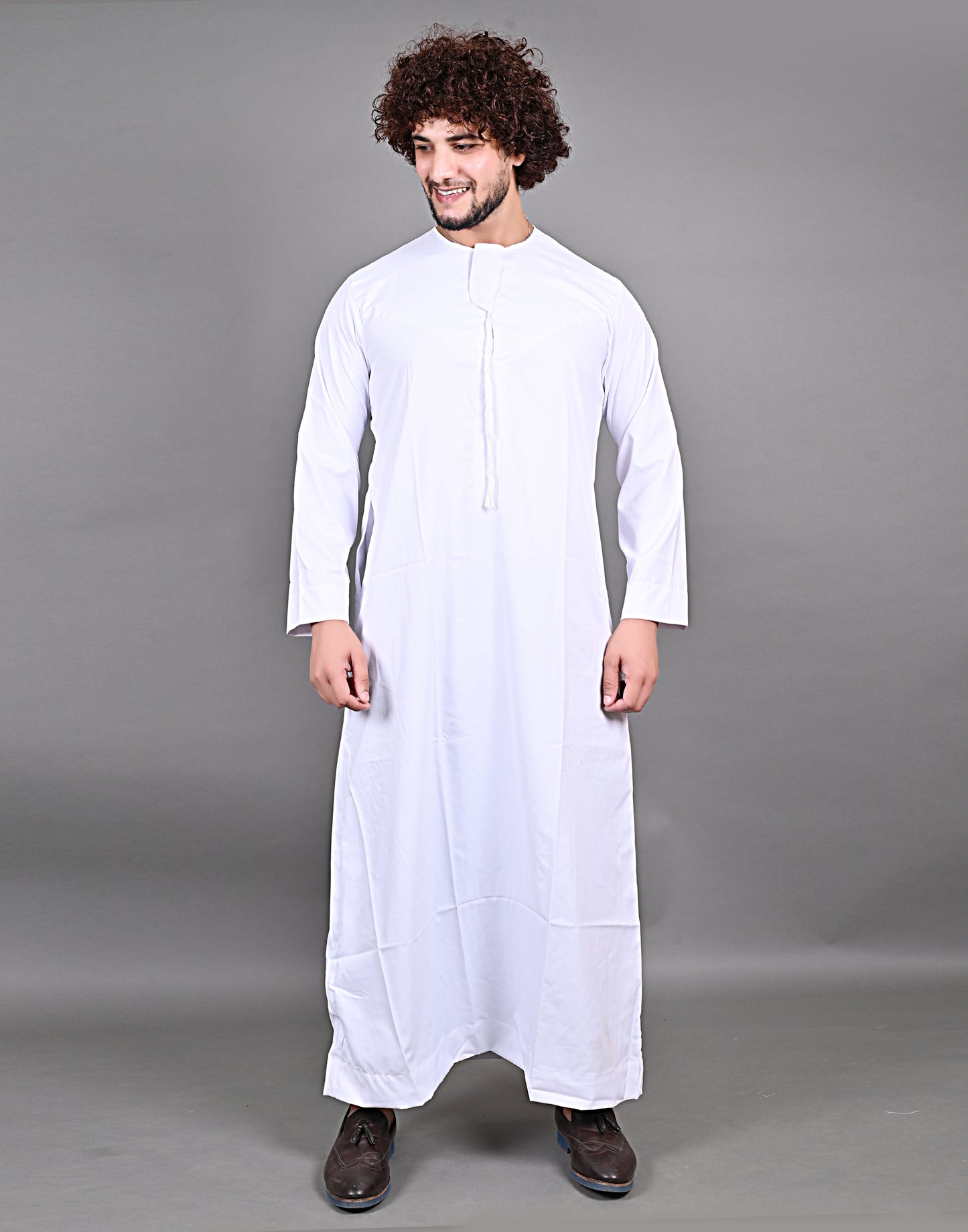 Nadwi Garments Special Omani Jubba / Thobe White