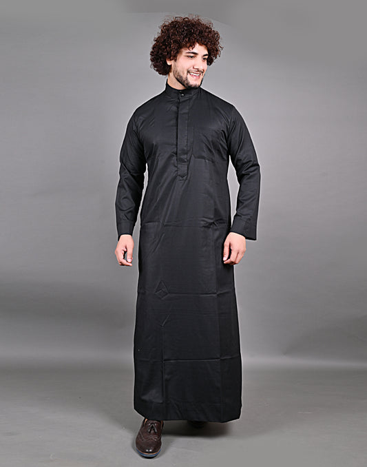 Nadwi Garments Special Arabian Jubba / Thobe Black