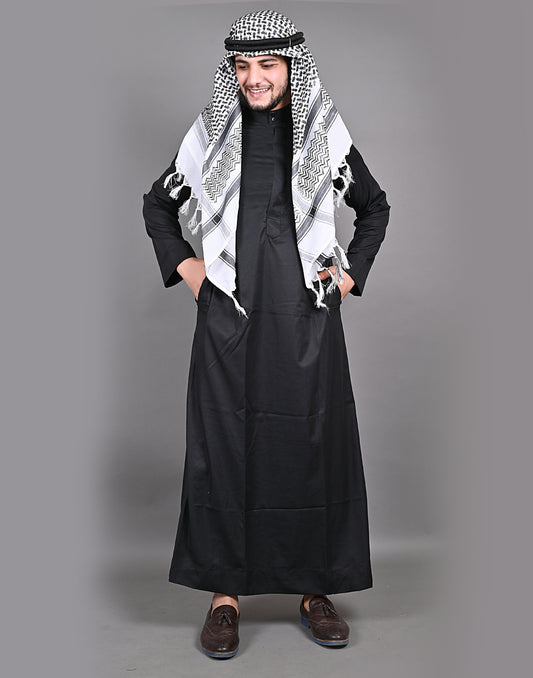 Nadwi Garments Special Arabian Jubba / Thobe with Eqal and Rumal