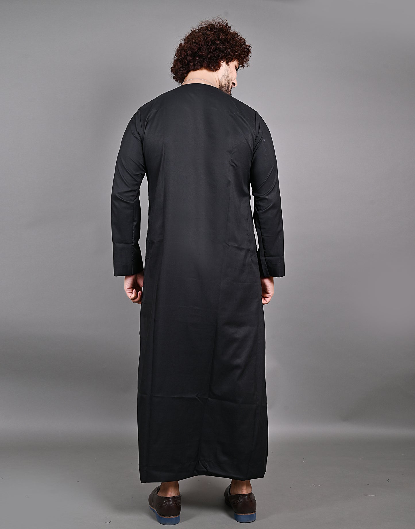 Nadwi Garments Special Omani Jubba / Thobe Black