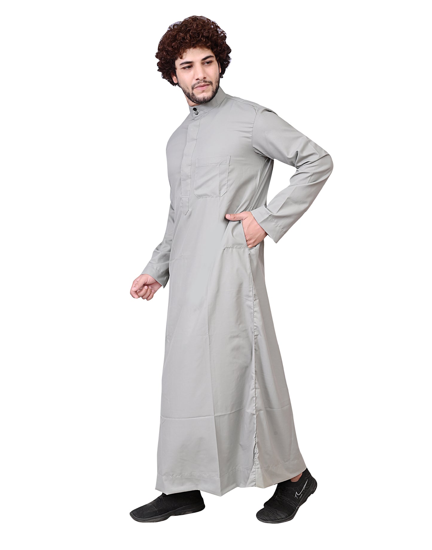 Nadwi Garments Special Arabian Jubba / Thobe Grey