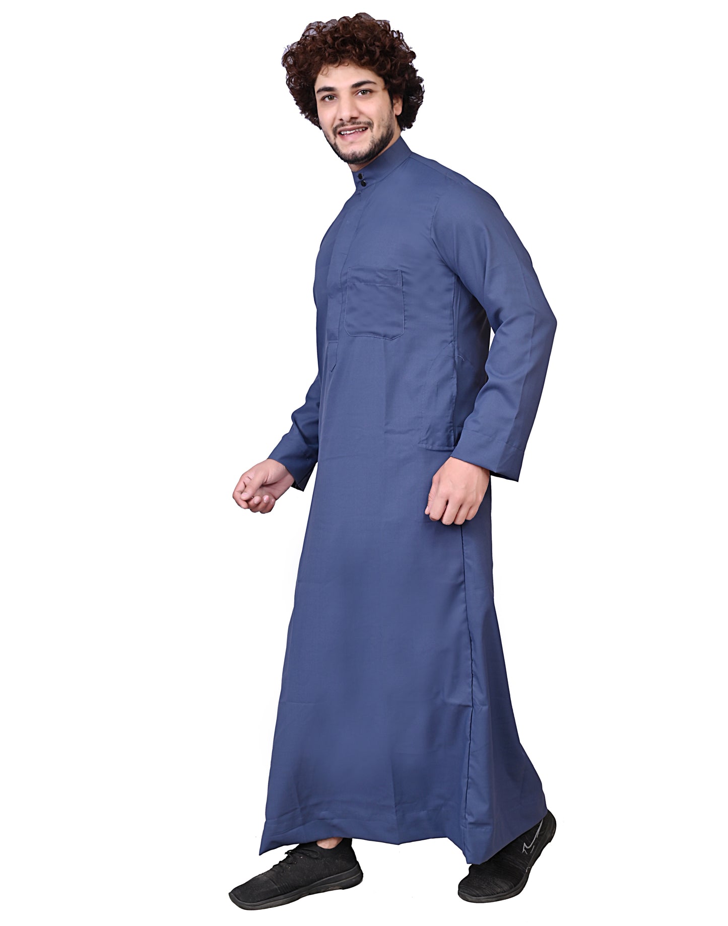 Nadwi Garments Special Arabian Jubba / Thobe Dark Grey