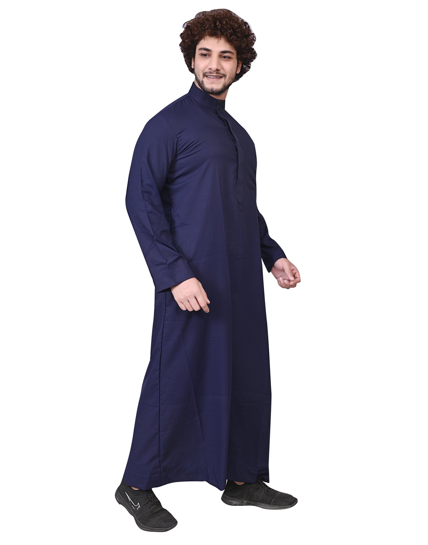 Nadwi Garments Special Arabian Jubba / Thobe Dark Navy Blue